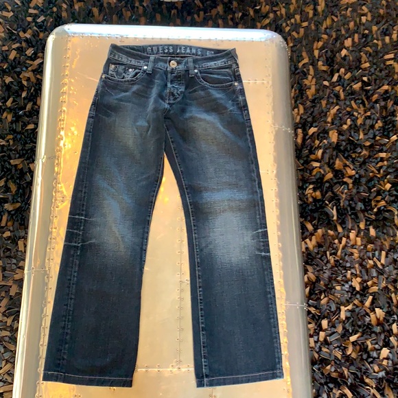 Guess Blue Jeans 30x29.5 - Picture 5 of 8